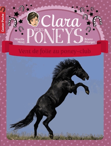 Clara et les poneys Tome 8 - Vent de folie au poney-club