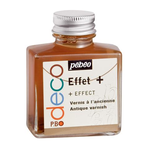 Vernis à l'ancienne - Deco Effet + -  Transparent - 75 ml - Pébéo