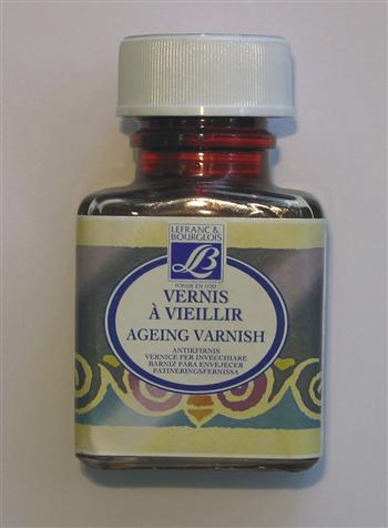 Vernis à vieillir - Transparent Nacré - 37 ml - Lefranc Bourgeois