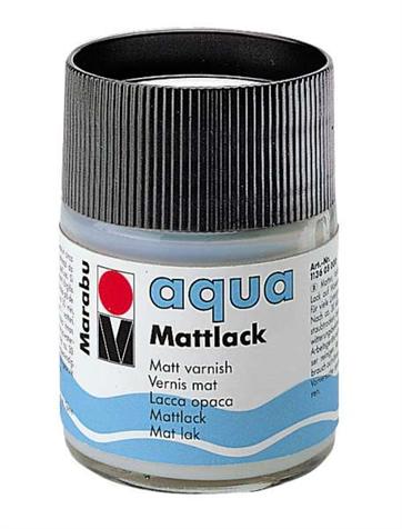 Vernis - Aqua Mattlack -  Brillant - 250 ml - Marabu