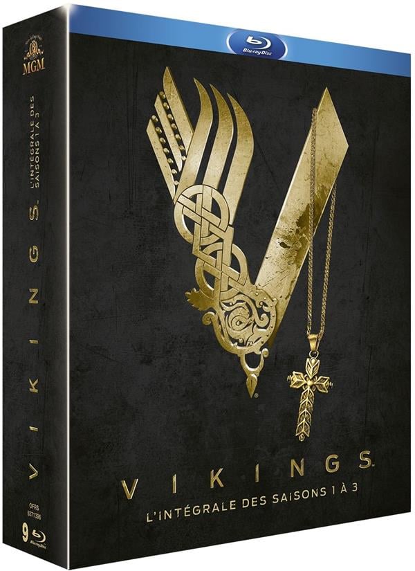 Vikings Saison 1 à 3 - Coffret 9 Blu-Ray
