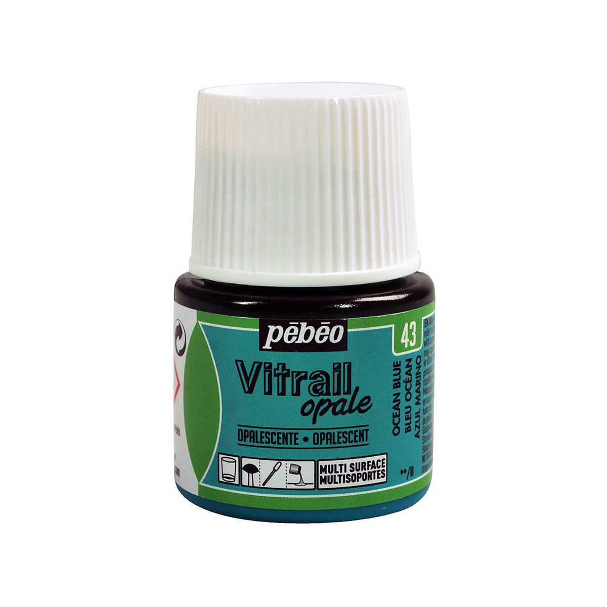 VITRAIL OPAK 45ML BLEU OCEAN VITRAIL OPAK 45ML BLEU OCEAN