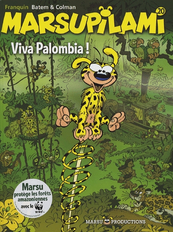 Marsupilami Tome 20 - Viva Palombia !