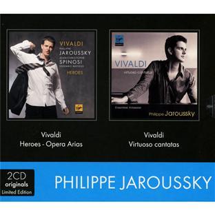 Coffret 2CD - Philippe Jaroussky - Vivaldi Heroes Airs D'Opéras & Vivaldi Cantates