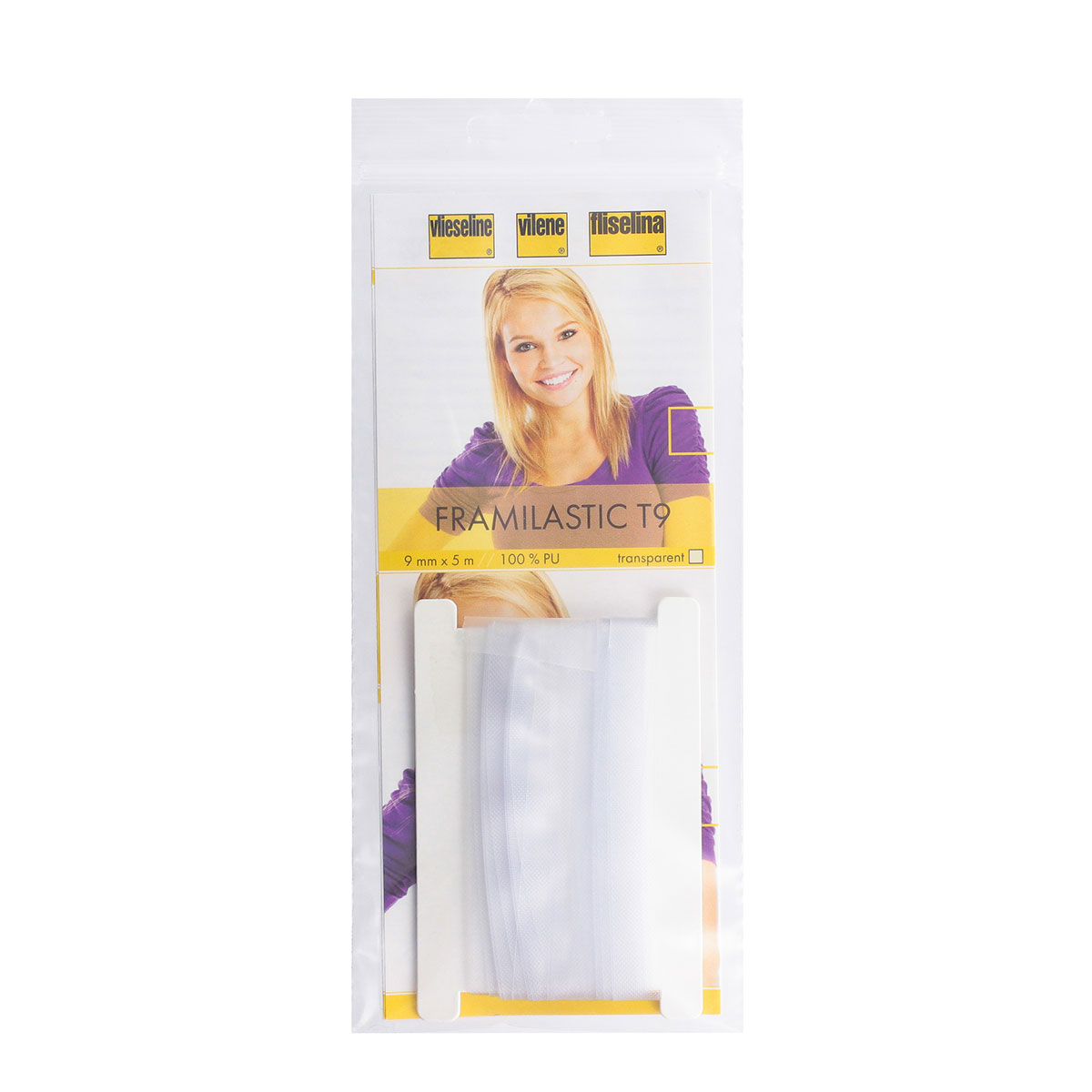 Entoilage thermocollant Vlieseline Framilastic - blanc - 9mm x 5m