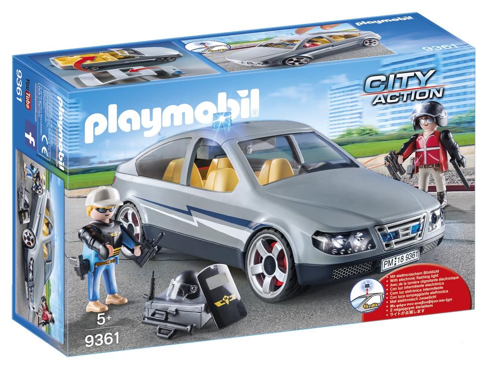 Voiture banalisée policiers - Playmobil® - City Action - 9361
