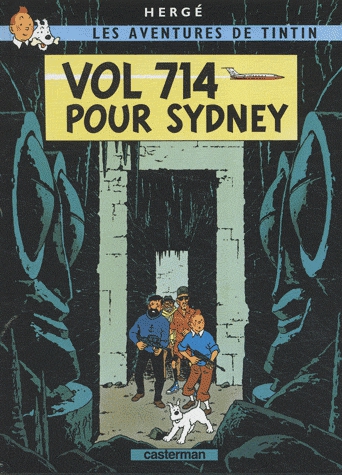 Les Aventures de Tintin Tome 22 - Vol 714 pour Sydney