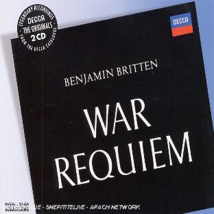 Coffret 2CD - Benjamin Britten - War Requiem