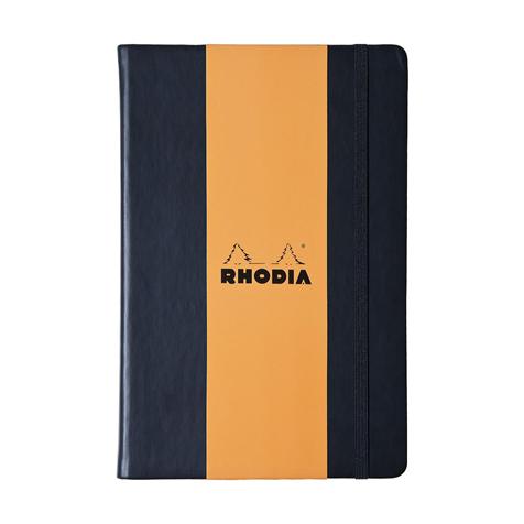 Webnotebook - 14 x 21 cm - Uni - noir - Rhodia