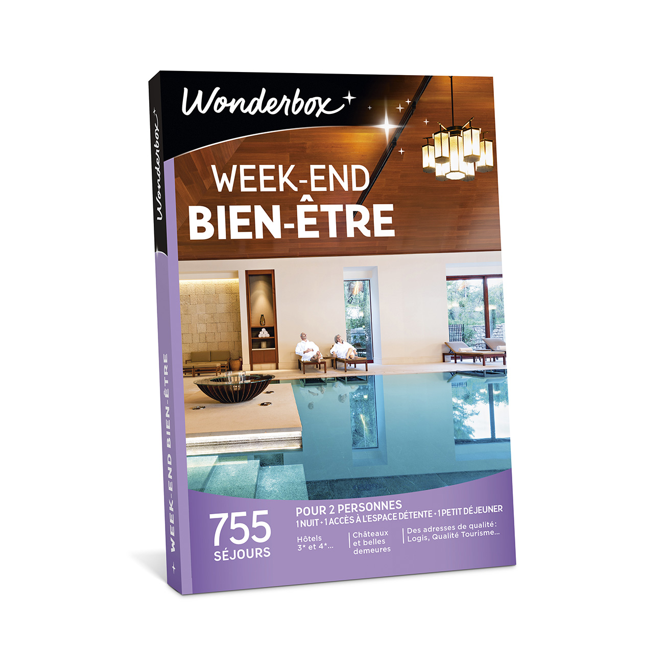 Coffret cadeau Wonderbox - Week-end bien-être