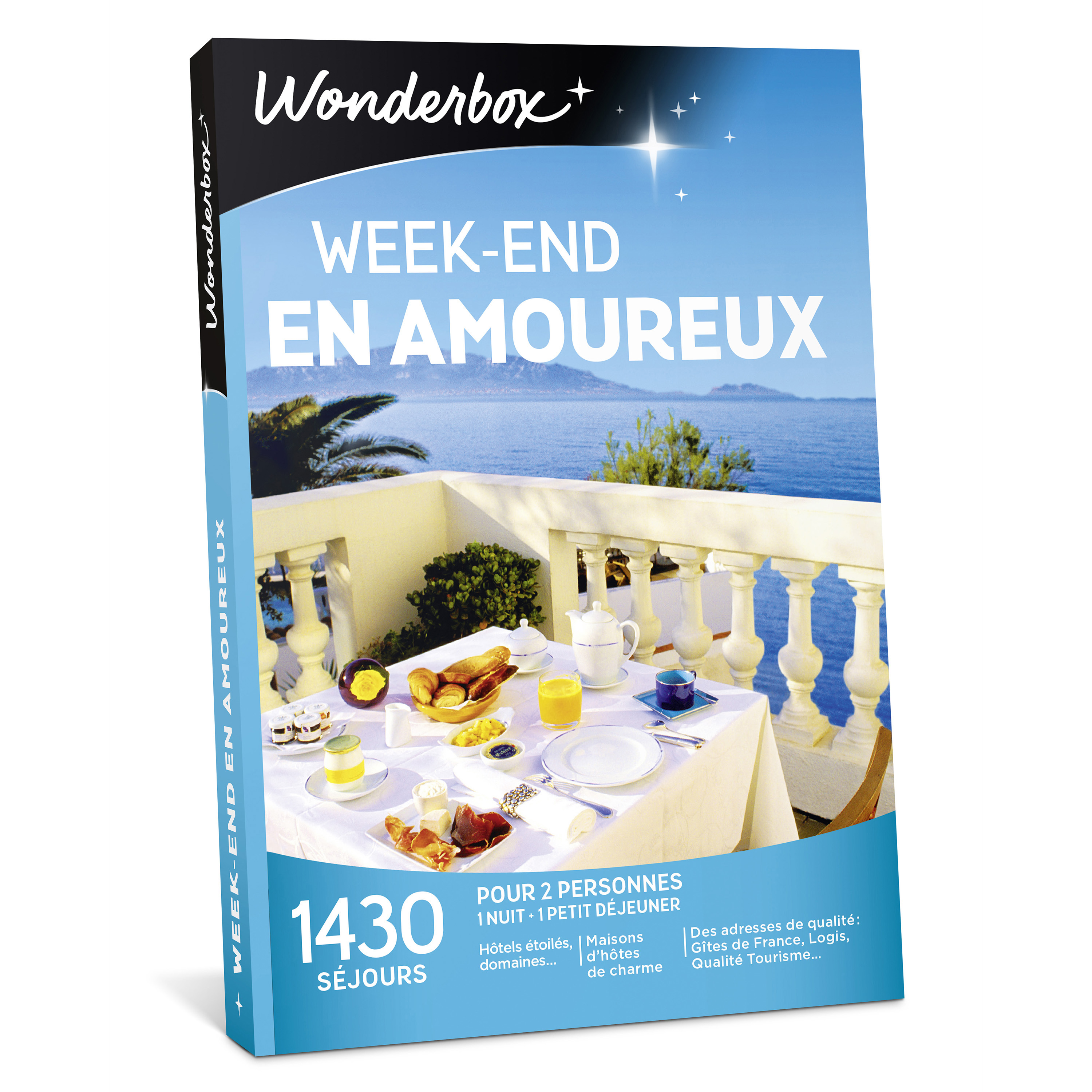 Coffret cadeau Wonderbox - Week-end en amoureux