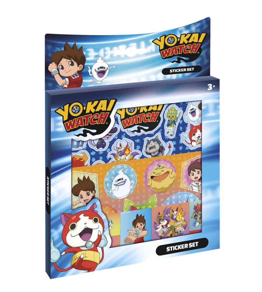 3 Planches de stickers - Yo-Kai Watch - Totum