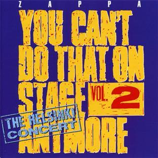 YOU CAN'T DO THAT ON STAGE ANYMORE VOL2