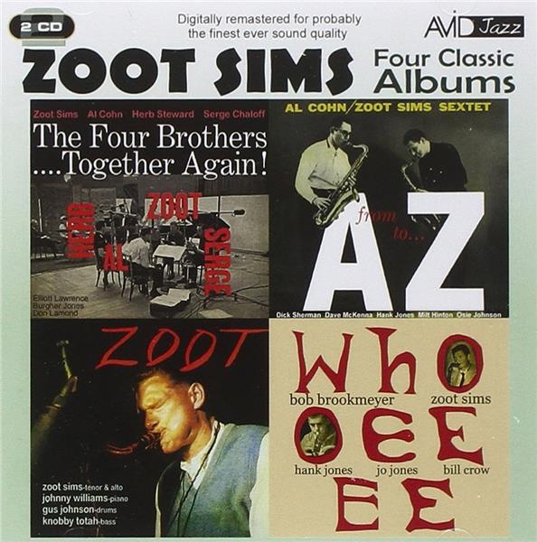 ZOOT ZIMS : FOUR CLASSIC ALBUMS